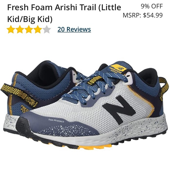 new balance boys size 3